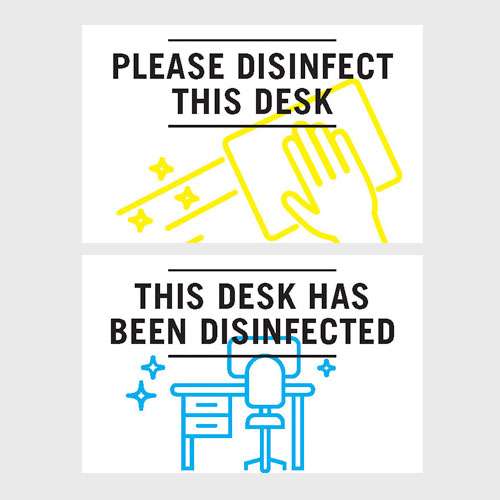 Desk Card - Clean Desk