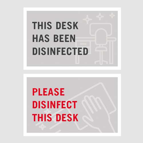 Desk Card - Clean Desk