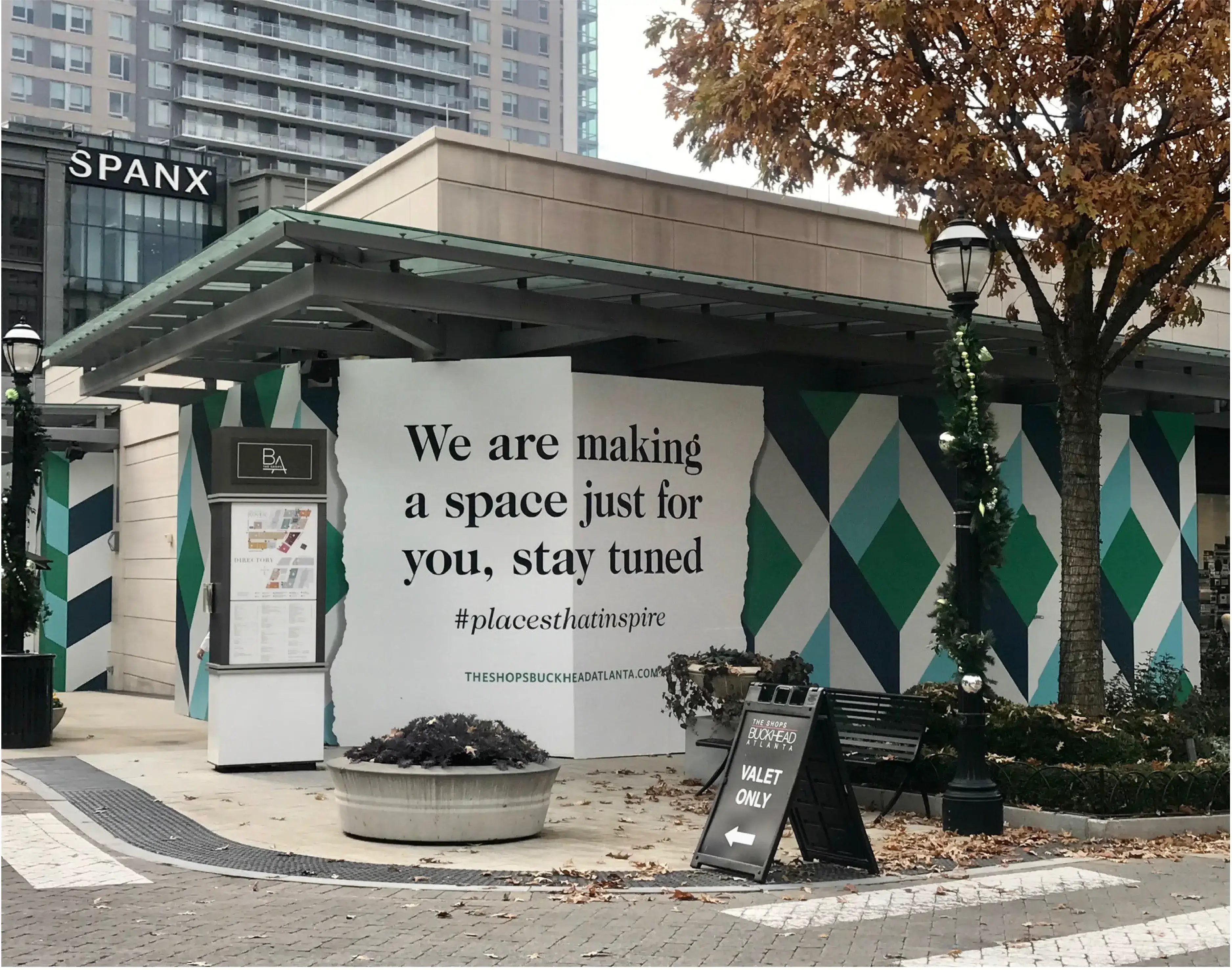Buckhead Village Jamestown Barricade Signage-01