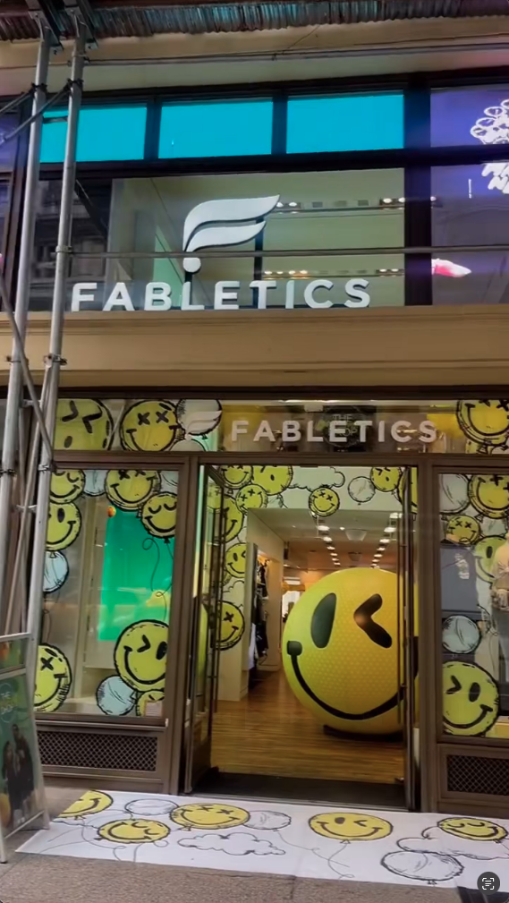 Fabletics Dopamine Drop Brand Activation