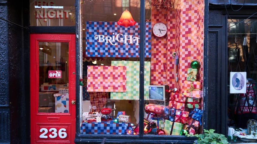 Holiday Window Display