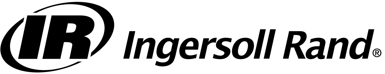Ingersoll Rand black and white logo