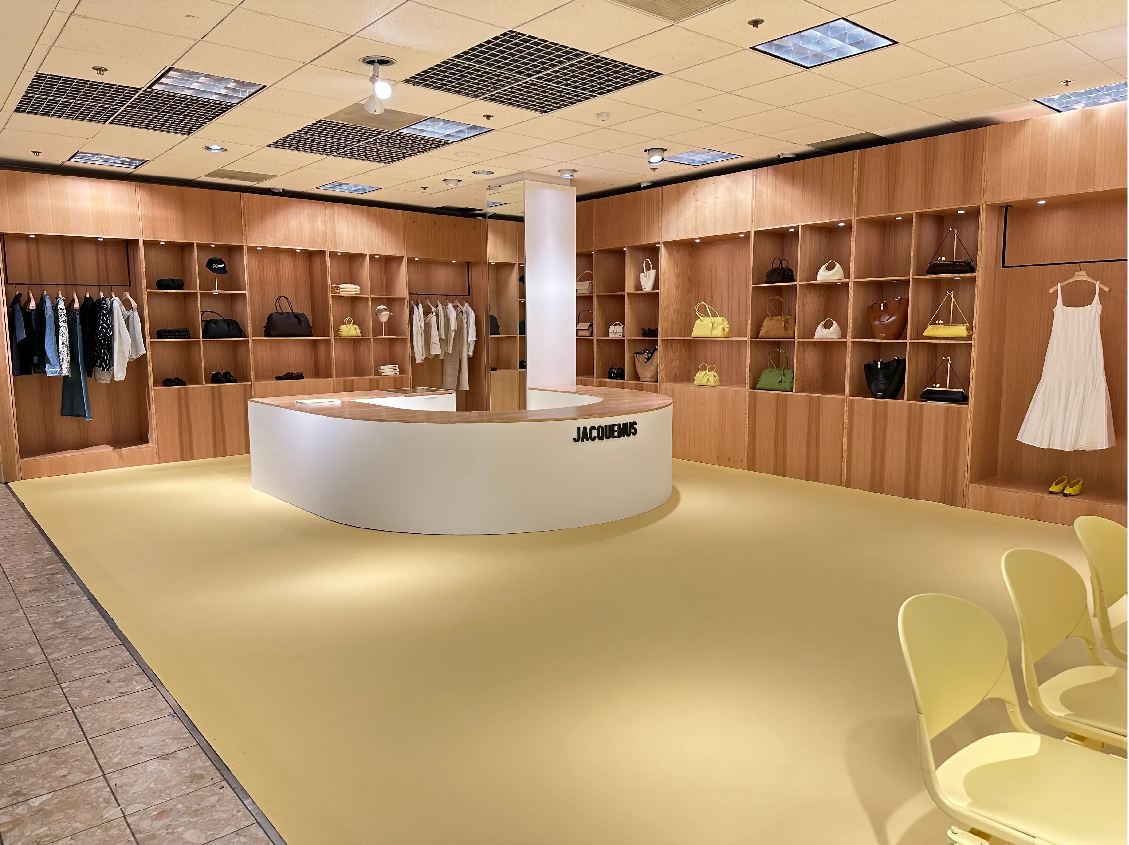 Jacquemus Pop-Up Retail Display