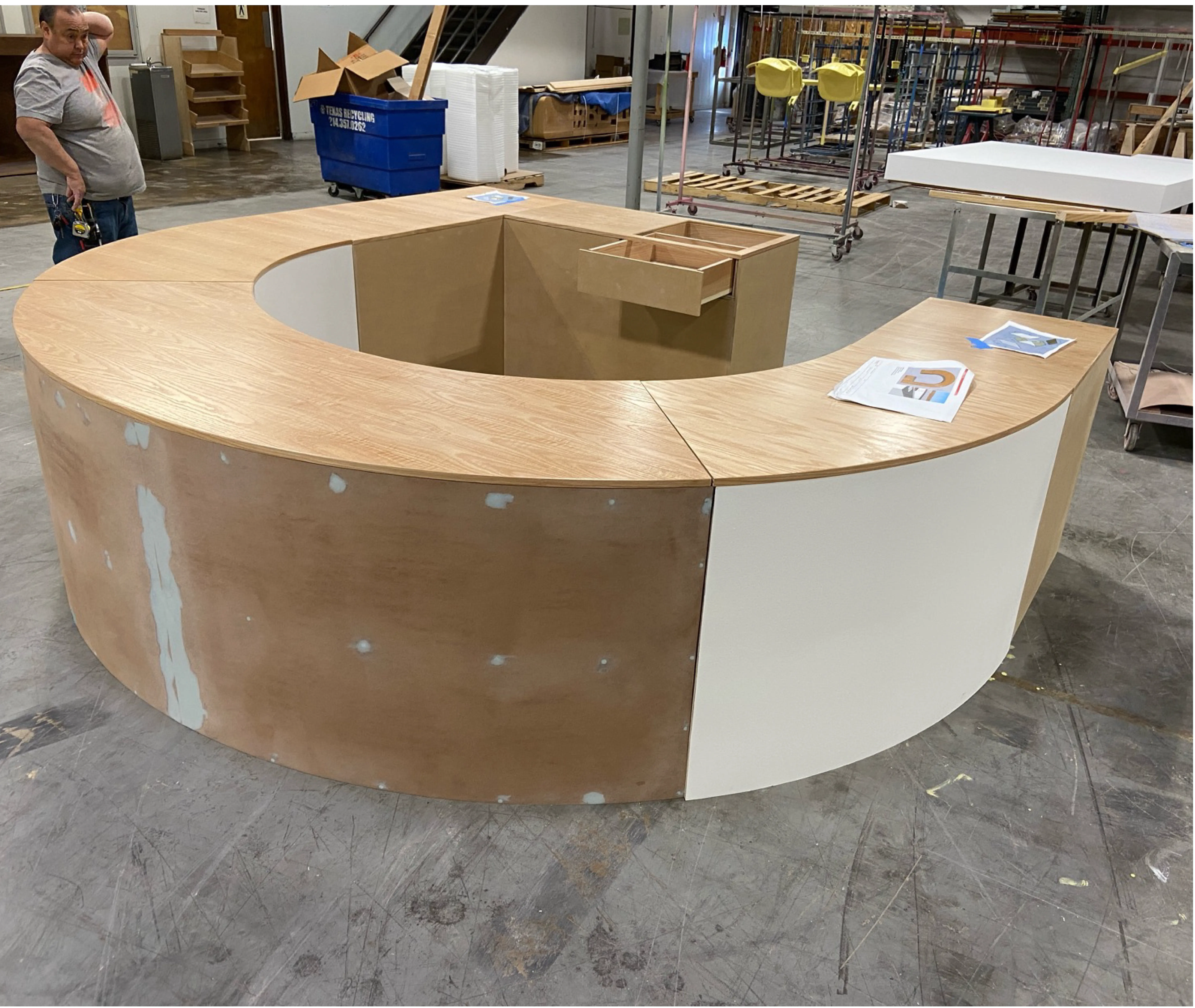 Jacquemus x Neiman Marcus Display Counter Fabrication