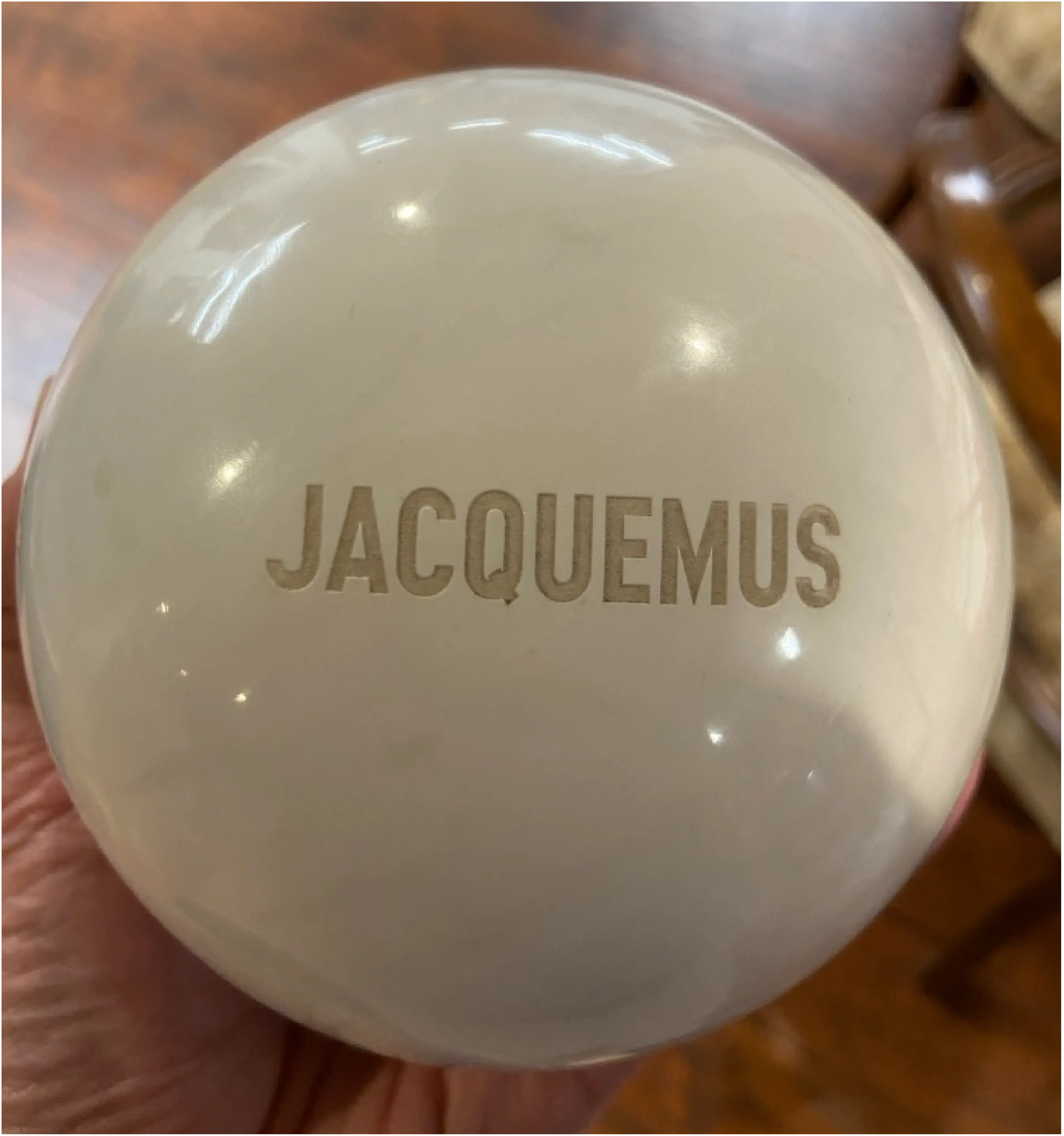 Jacquemus x Neiman Marcus Laser Engraved Bowling Ball-1