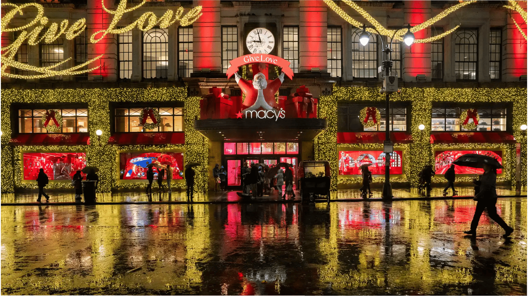 Macys Holiday Display