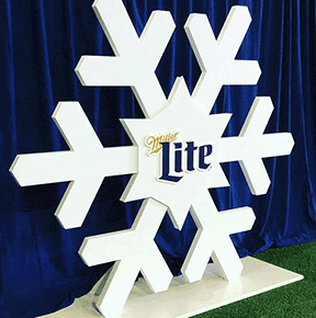 Miller Light Snowflake