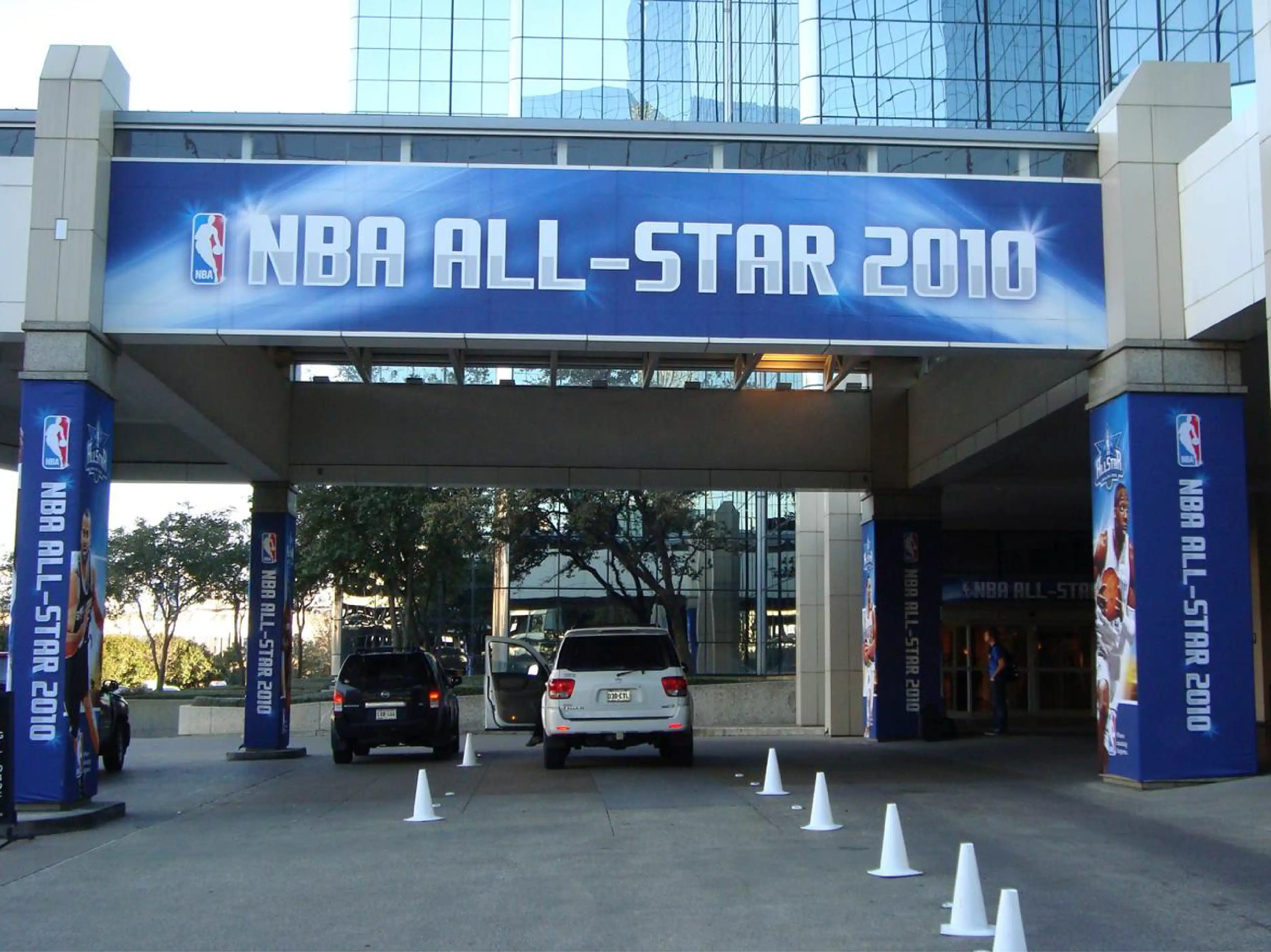 NBA All Star Stadium Signage