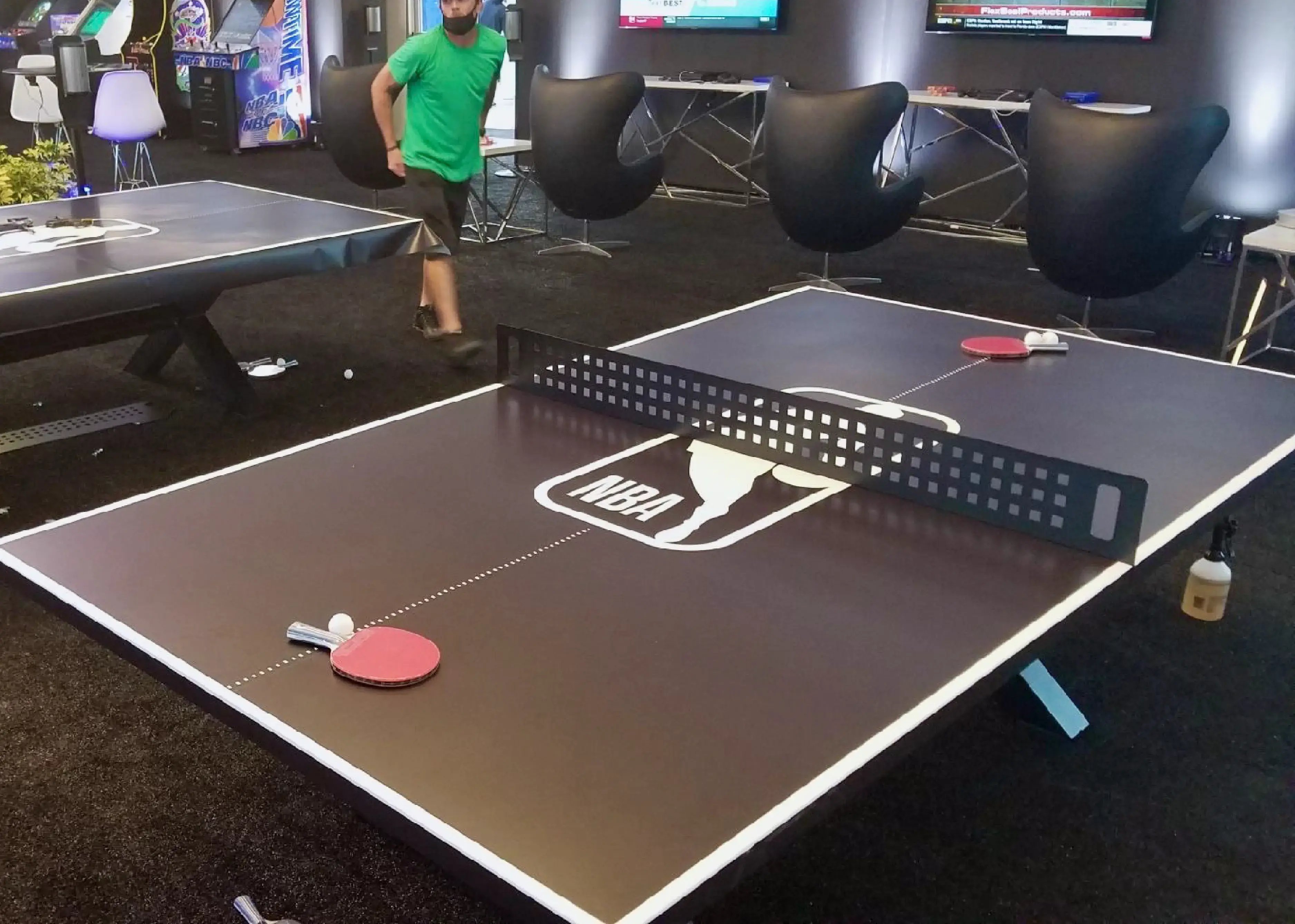 NBA Branded Ping Pong Table
