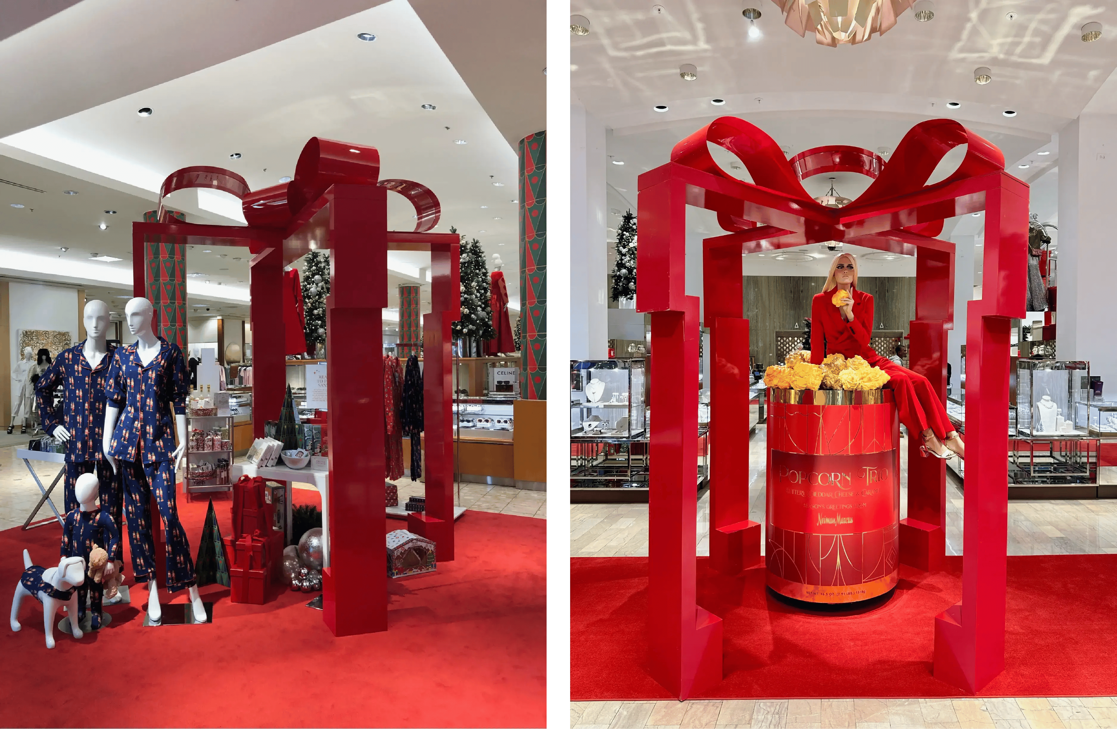 Neiman Marcus Fabricated Holiday Display