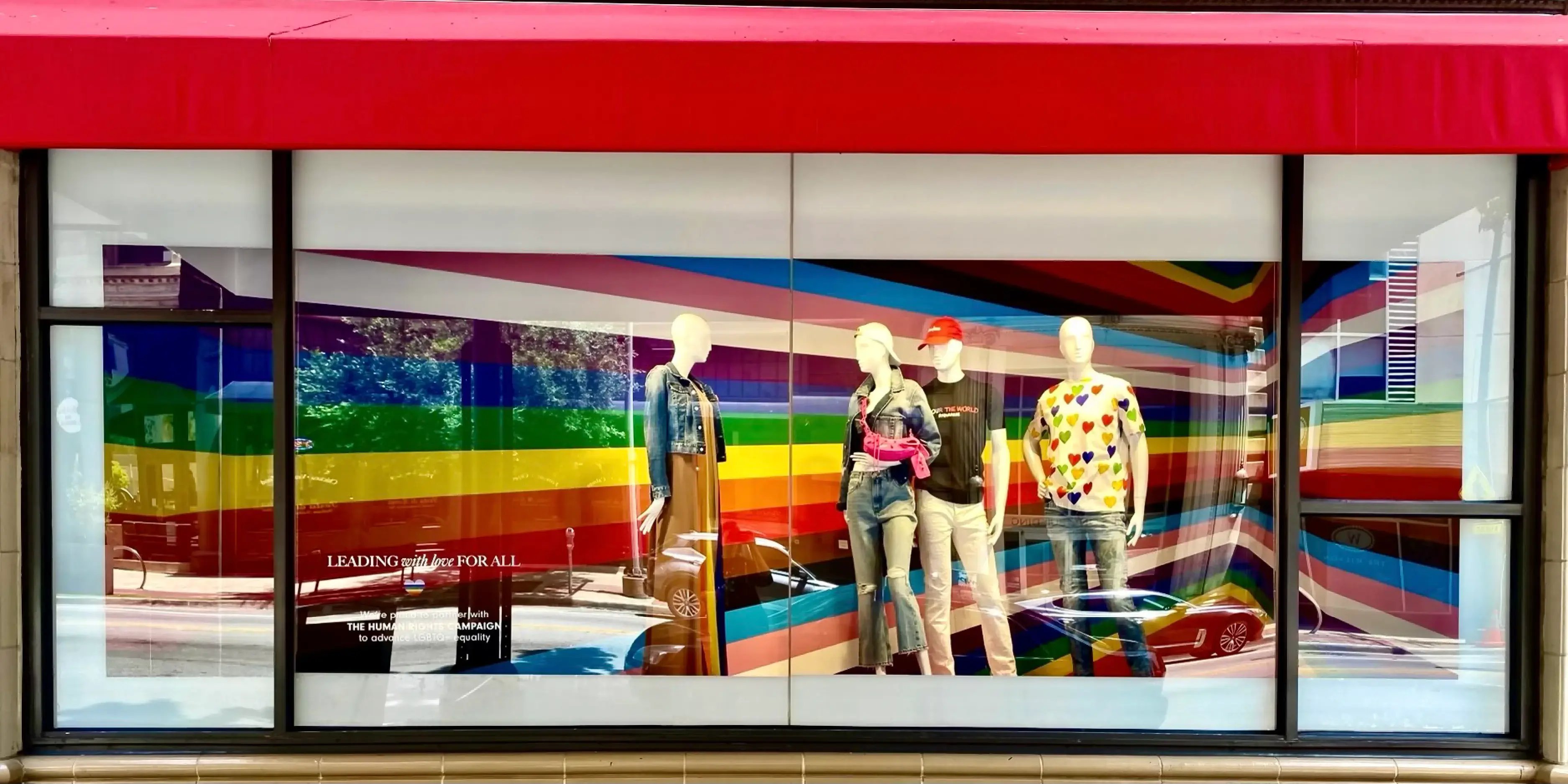 Neiman Marcus Pride Window Display