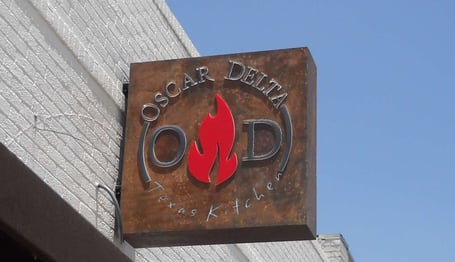 Oscar Delta Blade Sign