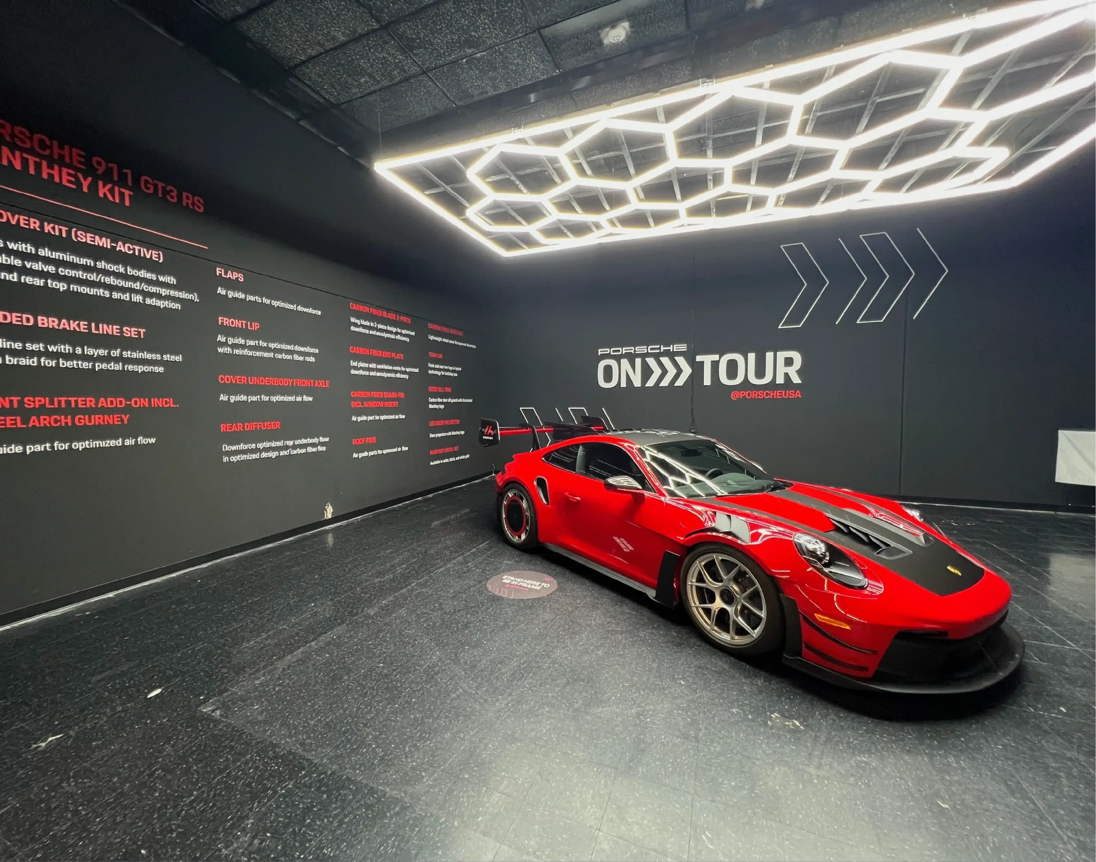 Porsche Tour Event Signage