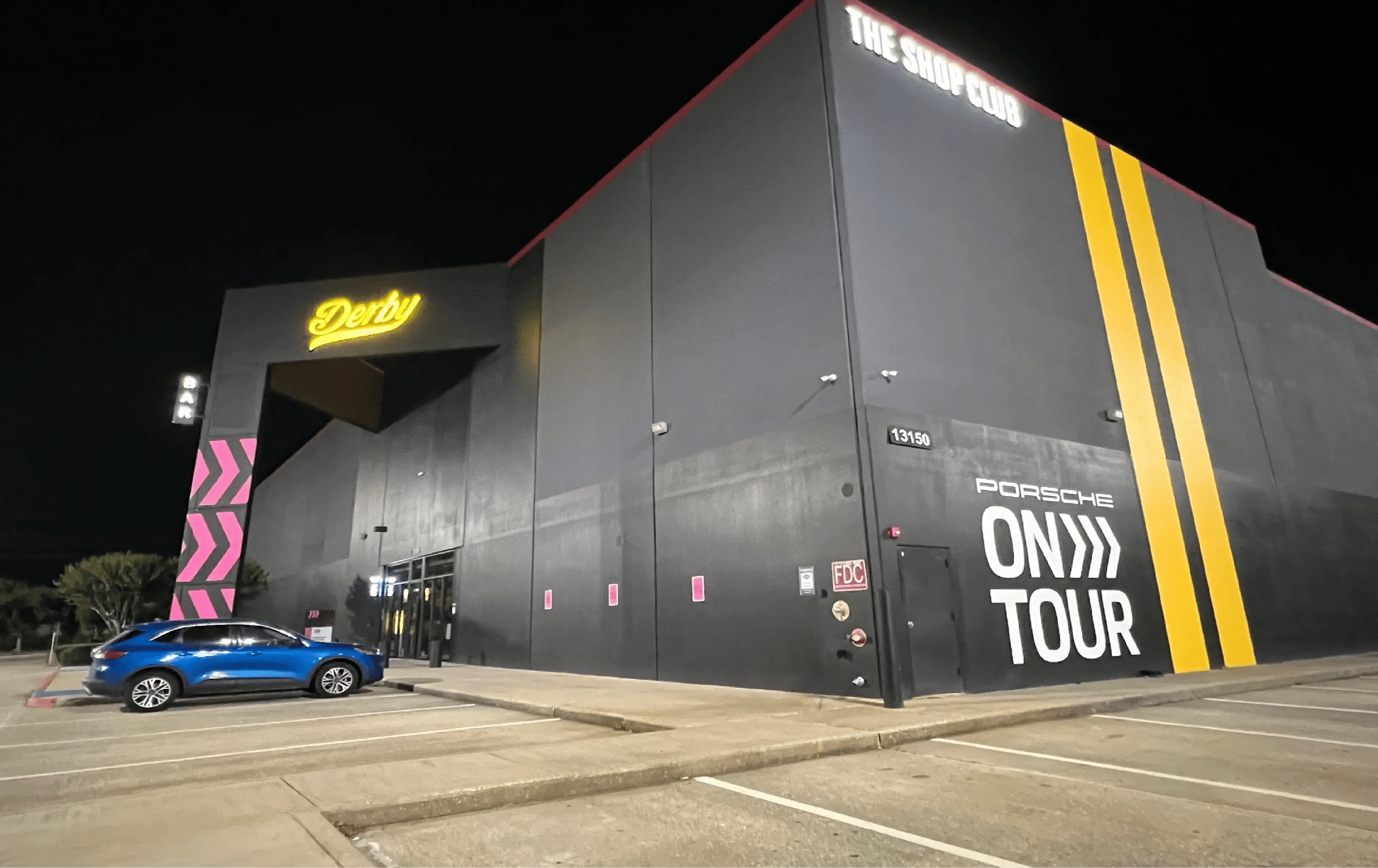 Porsche Tour Large Foprmat Event Signage