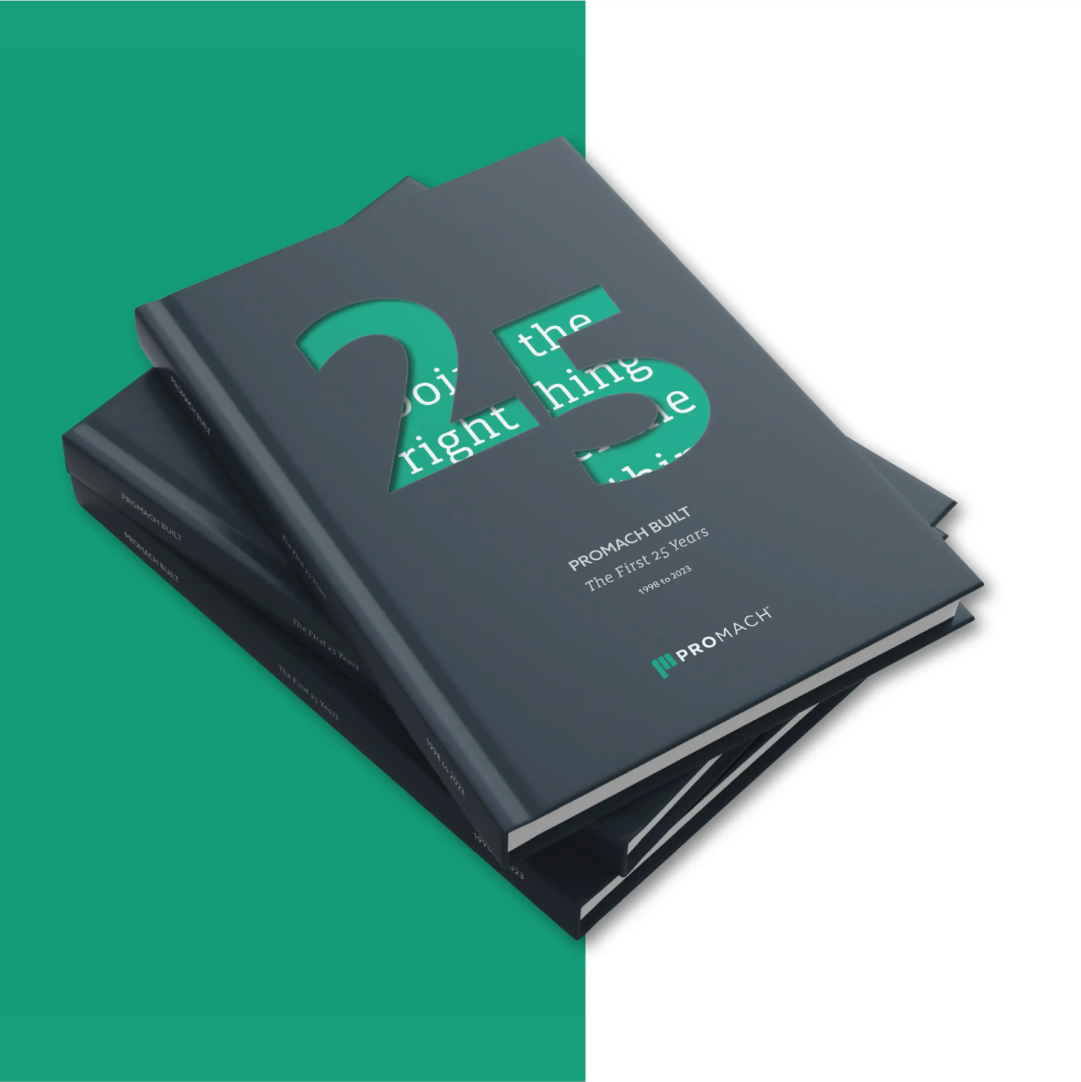 ProMach 25th Anniversary Book Keepsake