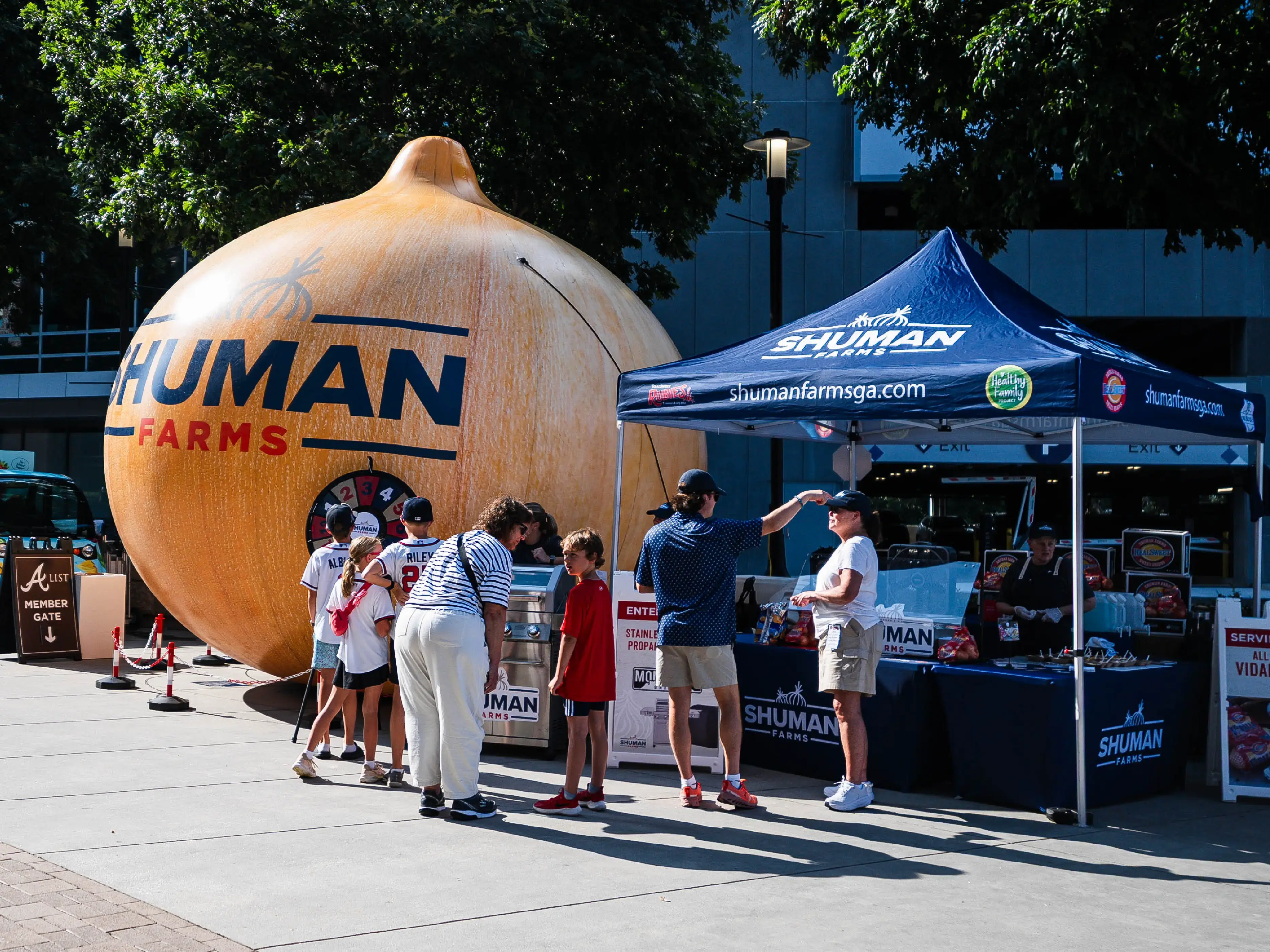 Shuman Farms Atlanta Braves Brand Activation