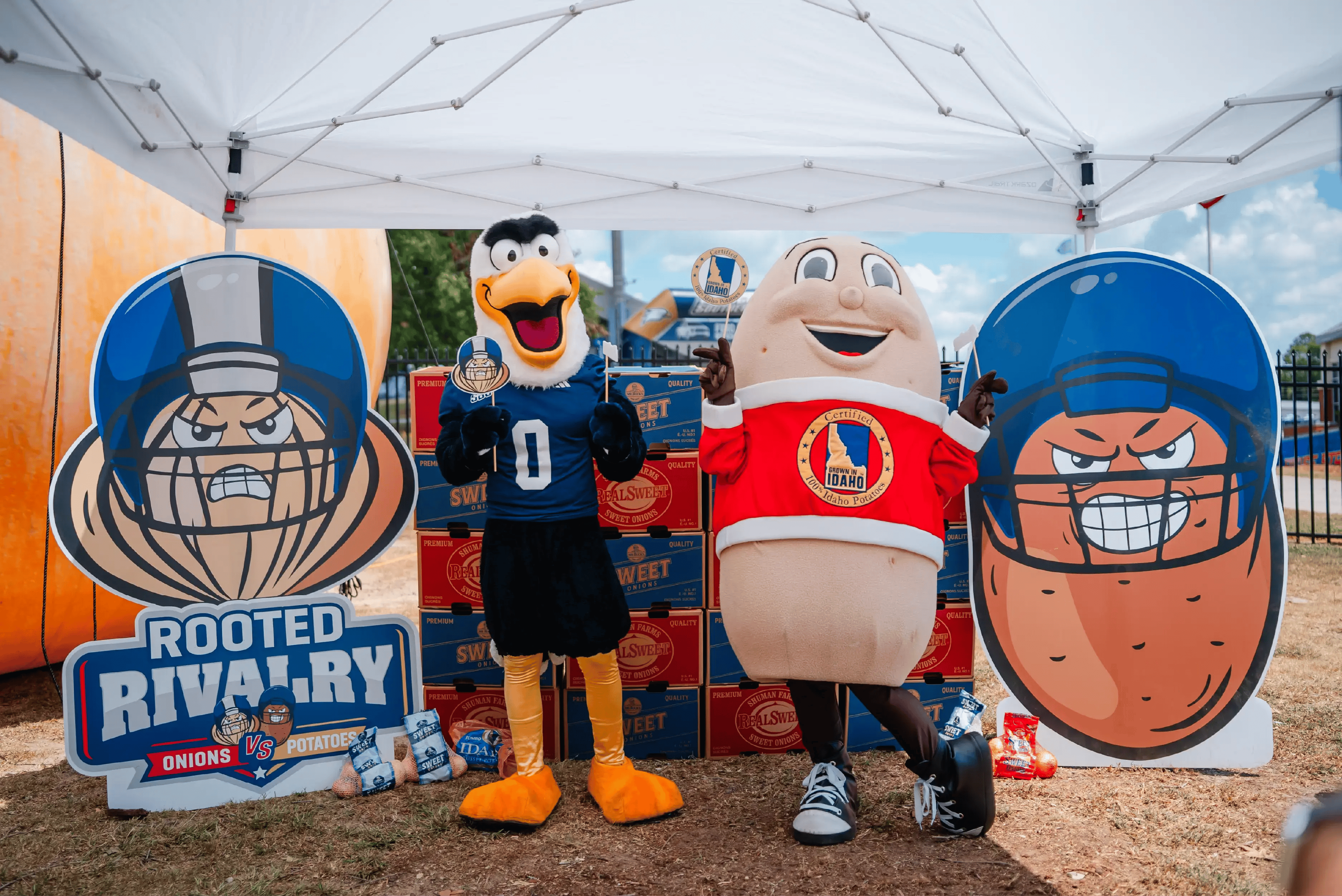 Shuman Farms Tailgate brand activation