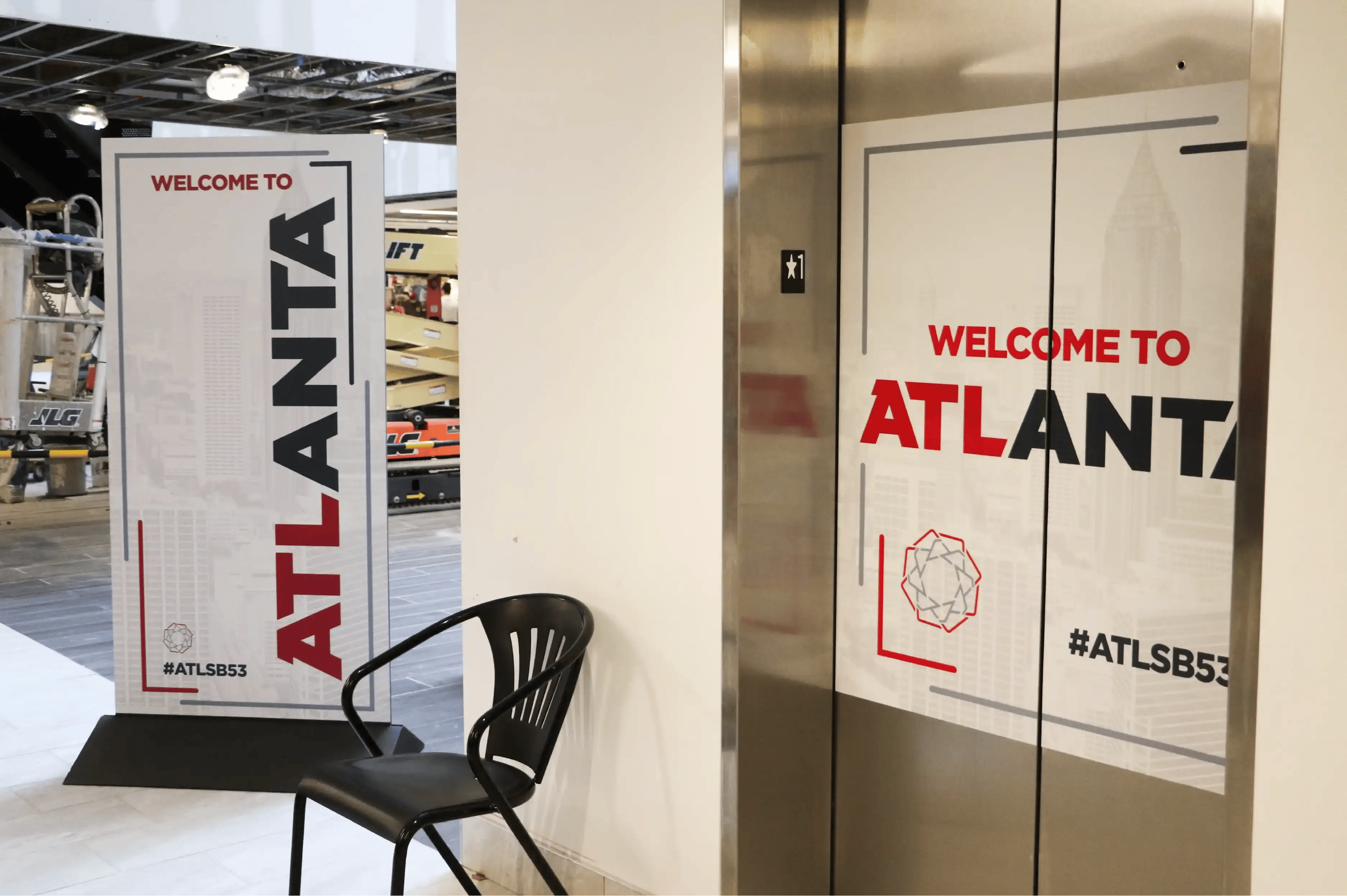 Super Bowl Atlanta Event Signage
