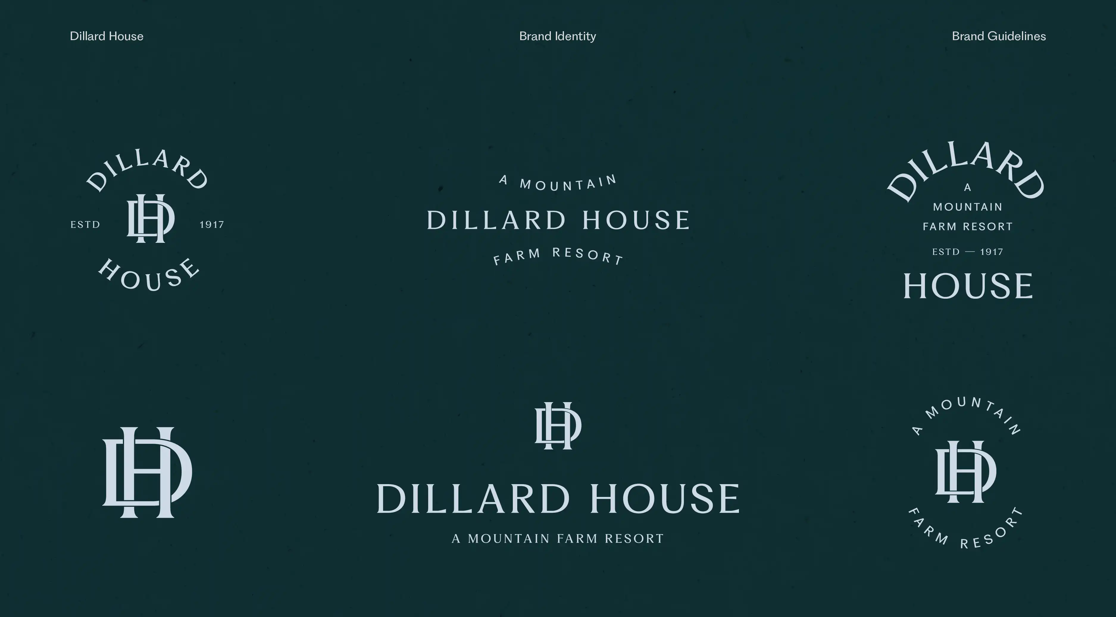 The Dillard House Brand Identity