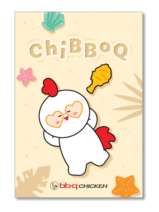 bb.q Chicken branded merchandise towel