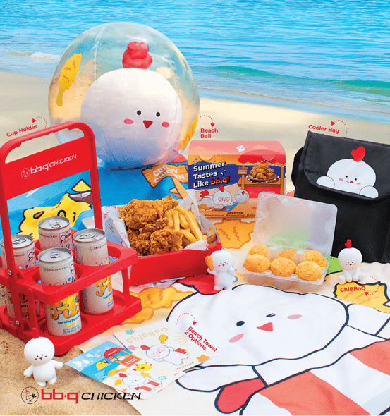 bb.q Chicken summer drop merchandise