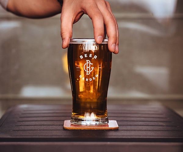 Beer Glass Mockup Crop