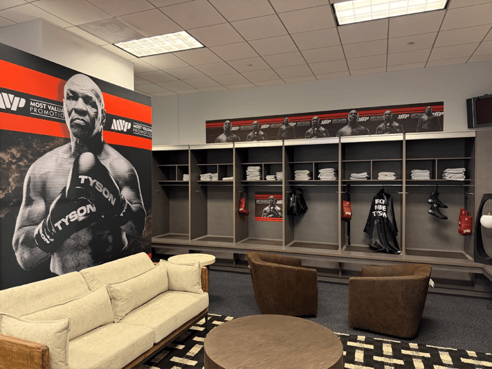 Mike Tyson Event Signage