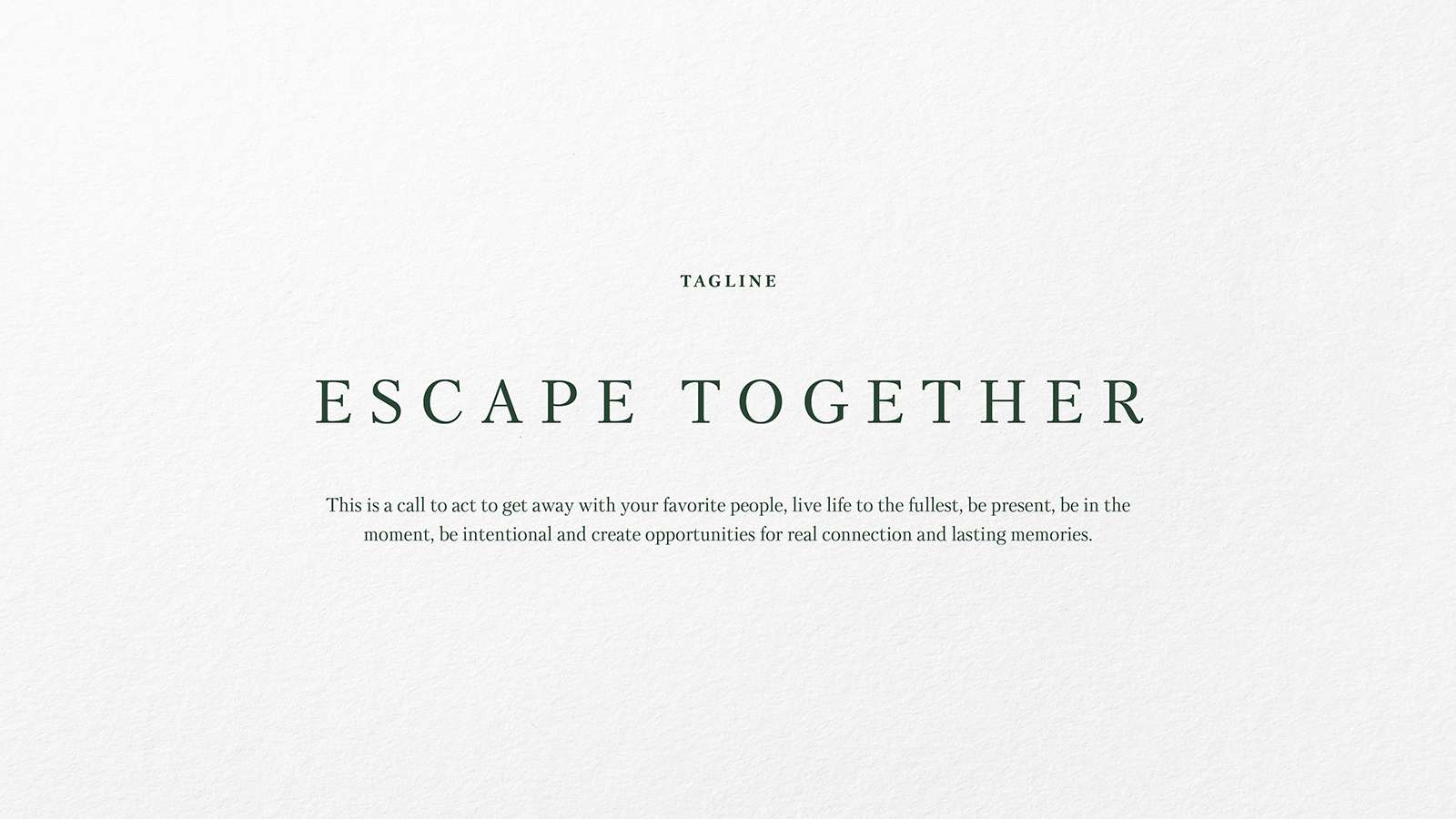 Tagline