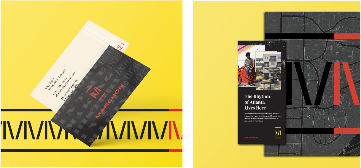 Collateral material for Marchon